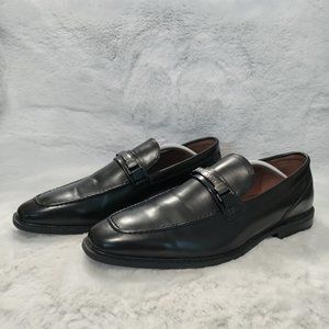 Nine West Men's Keato Loafer Dress Shoes Black Size 12 US